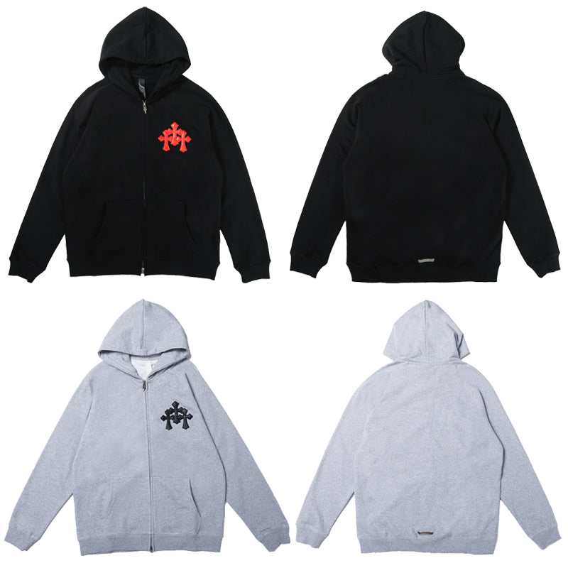 Chrome Hearts ジップアップ パーカー 8652