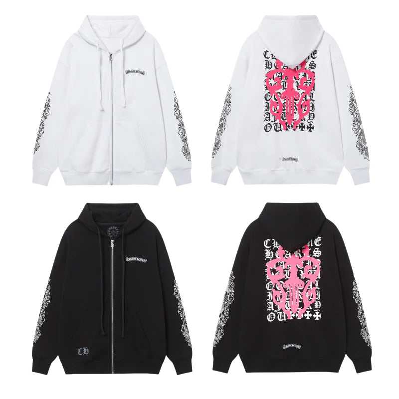 Chrome Hearts ジッパー付きスウェットシャツ 5016