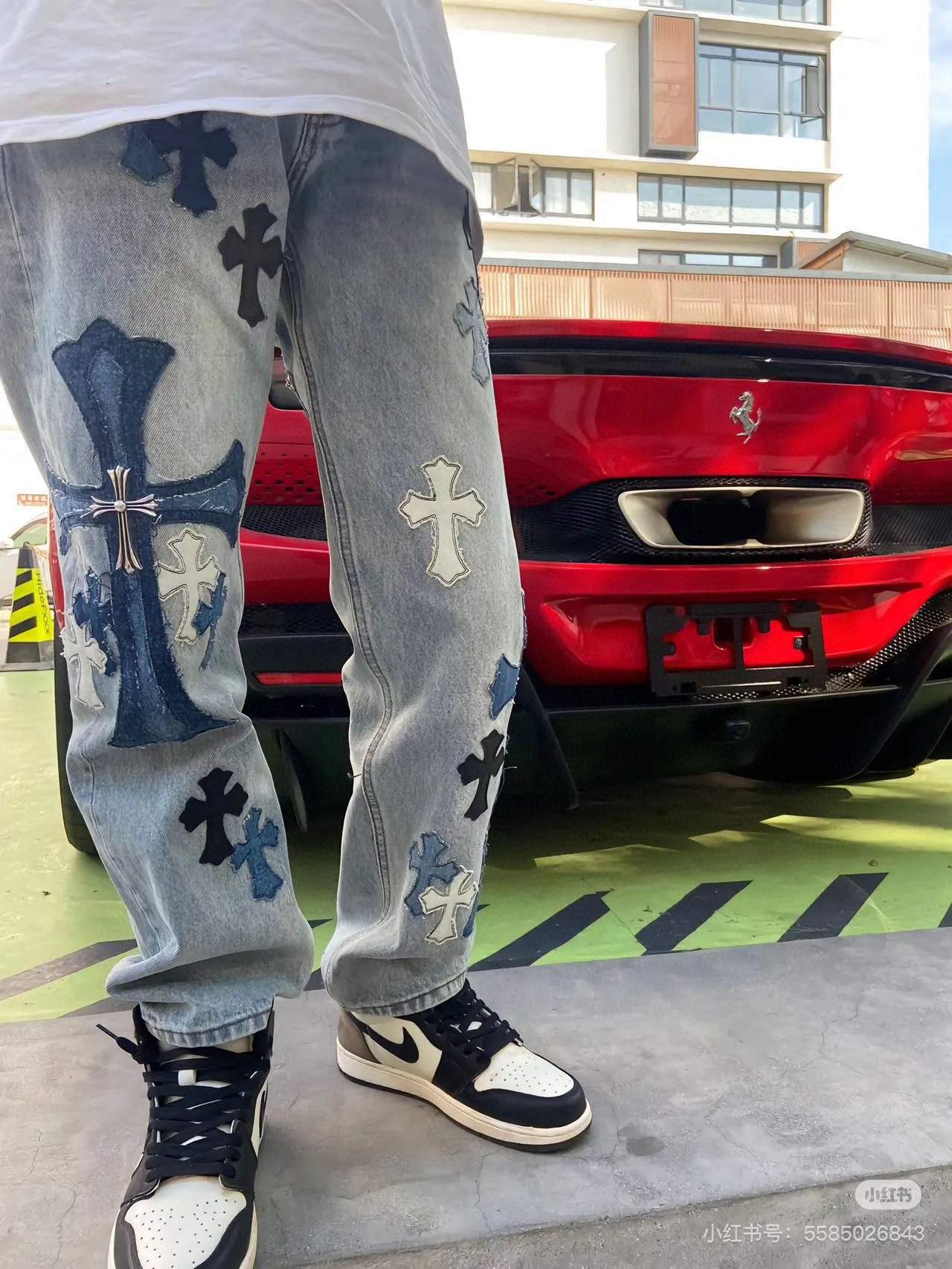 Chrome Hearts パンツ 8085