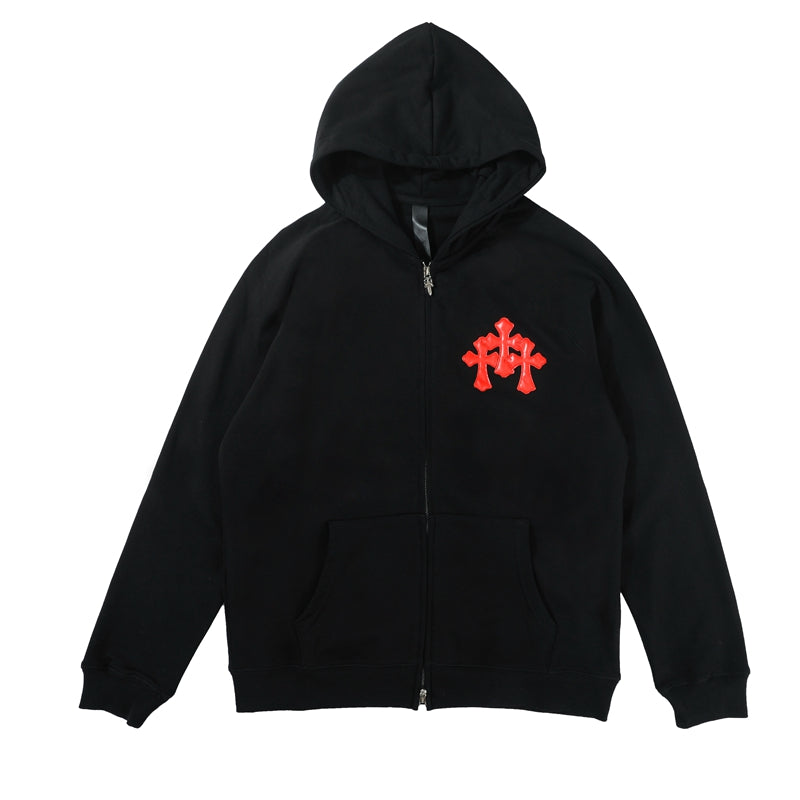 Chrome Hearts ジップアップ パーカー 8652