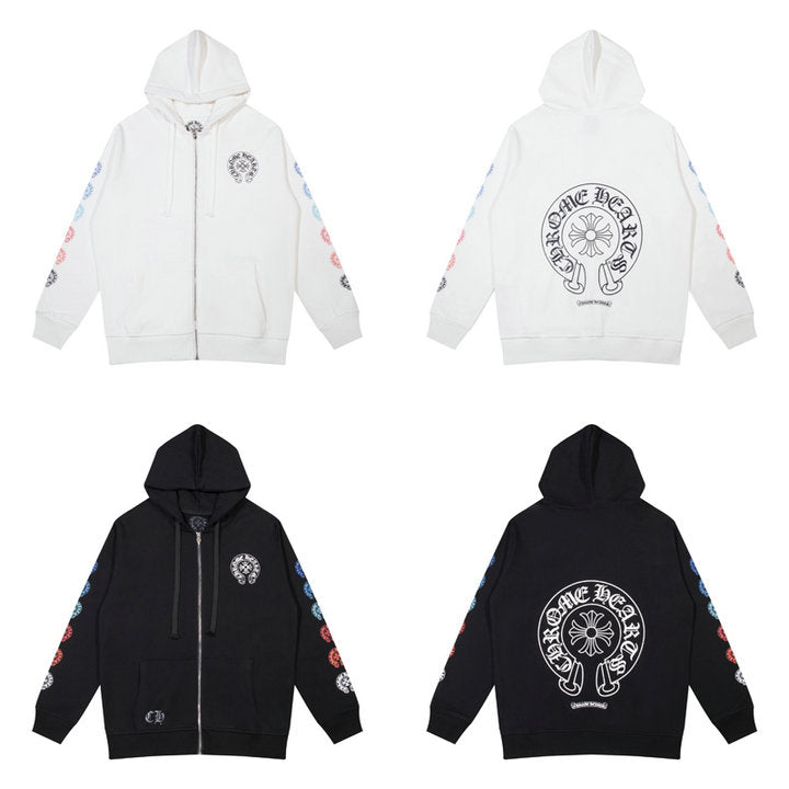 Chrome Hearts ジップアップ パーカー K5011