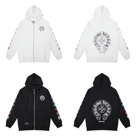 Chrome Hearts ジップアップ パーカー K5011