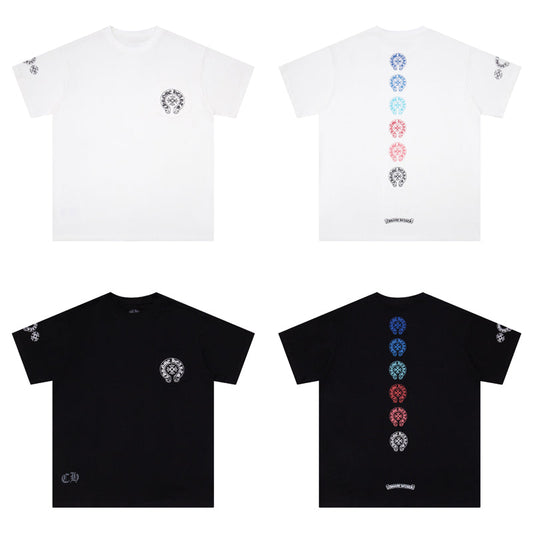 Chrome Hearts マルチカラー ホースシュー Tシャツ K6048