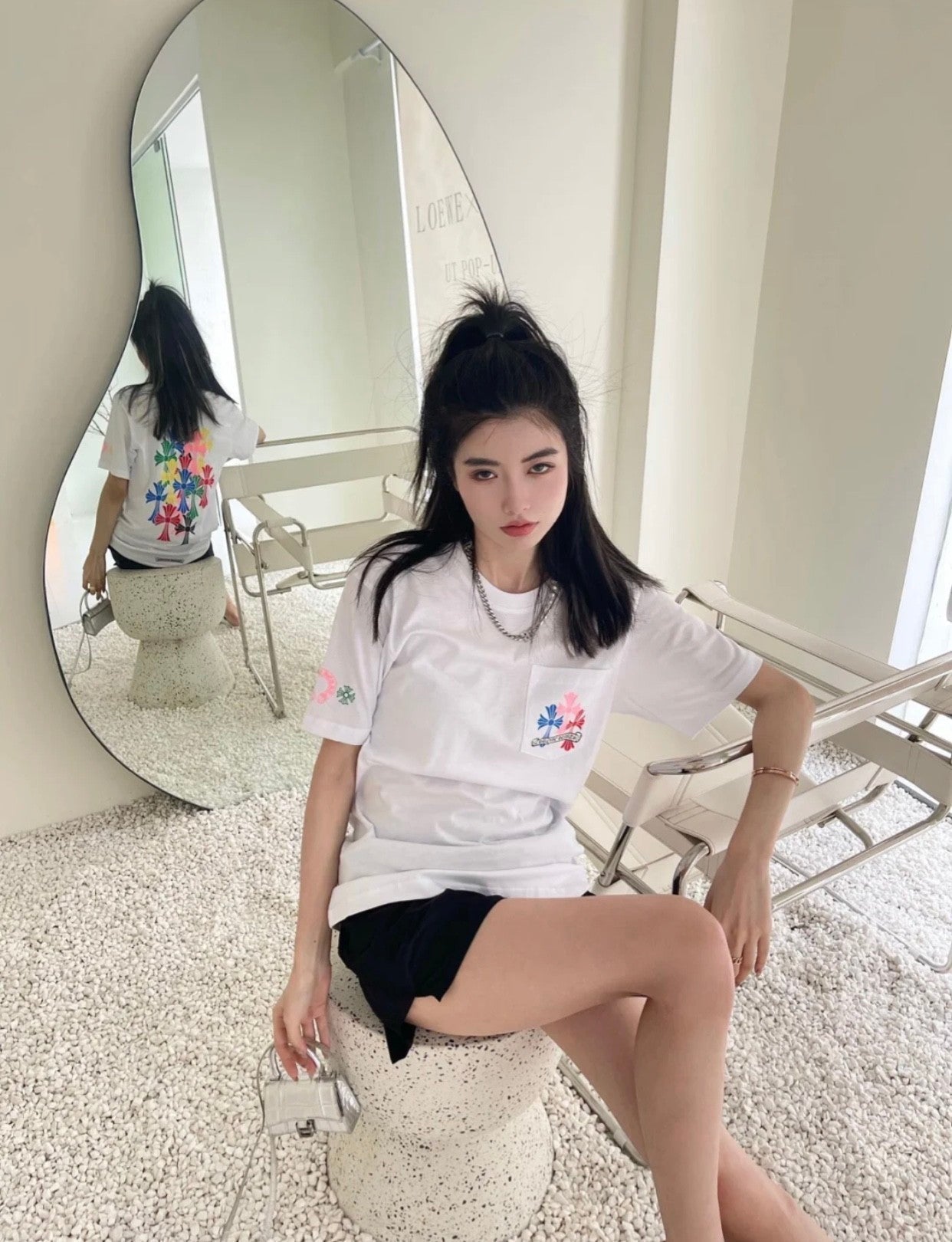Chrome Hearts Tシャツ K6016