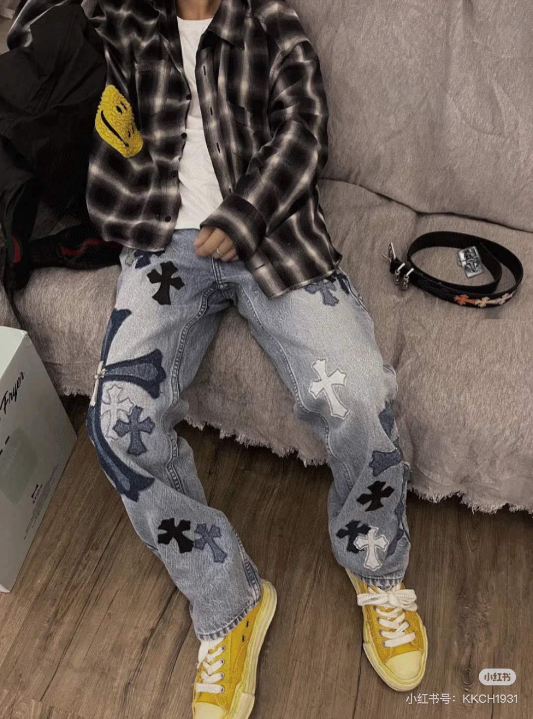 Chrome Hearts パンツ 8085