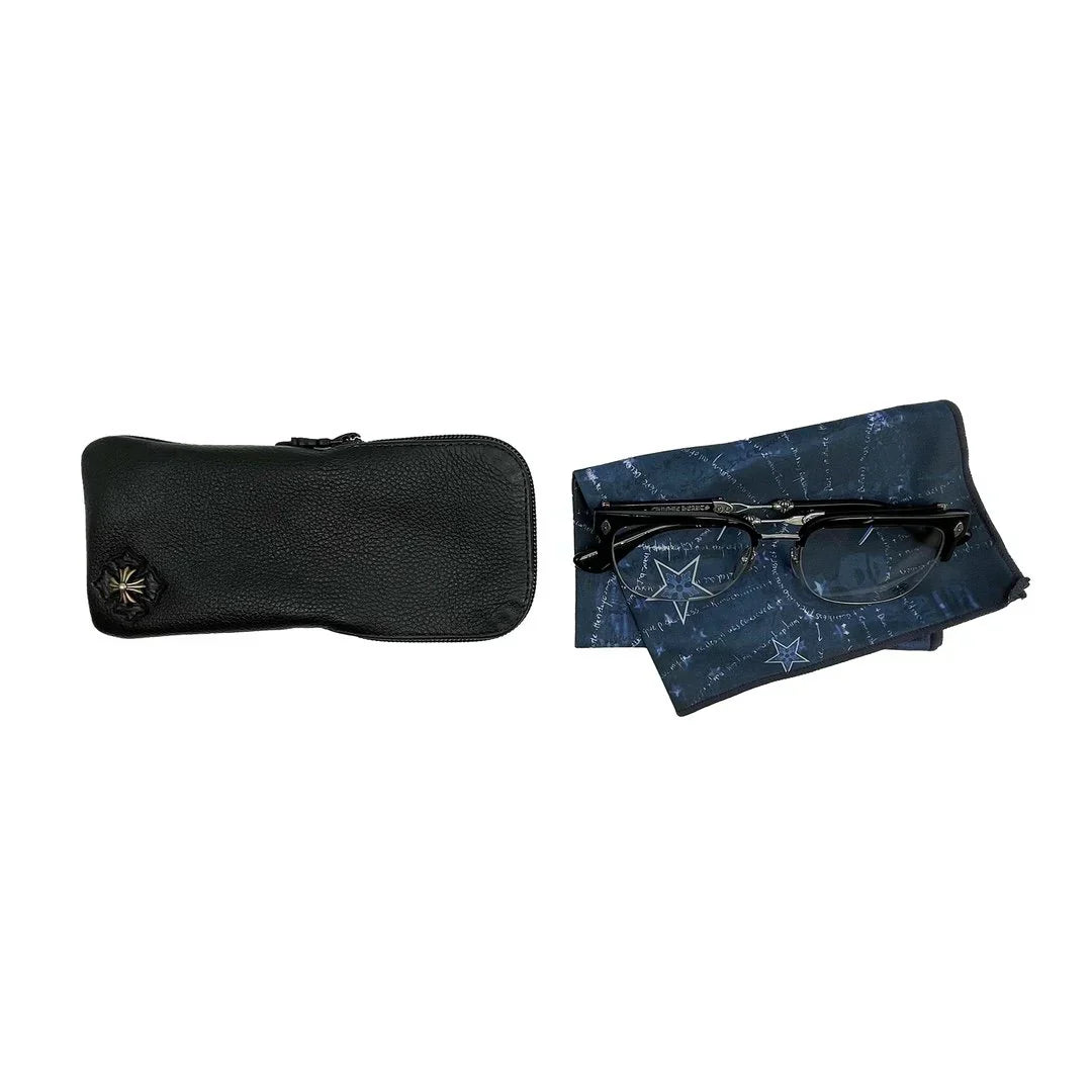 Chrome Hearts エヴァジリスト ダイヤモンド BK/SS メガネ