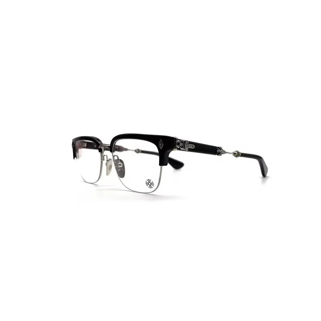 Chrome Hearts エヴァジリスト ダイヤモンド BK/SS メガネ