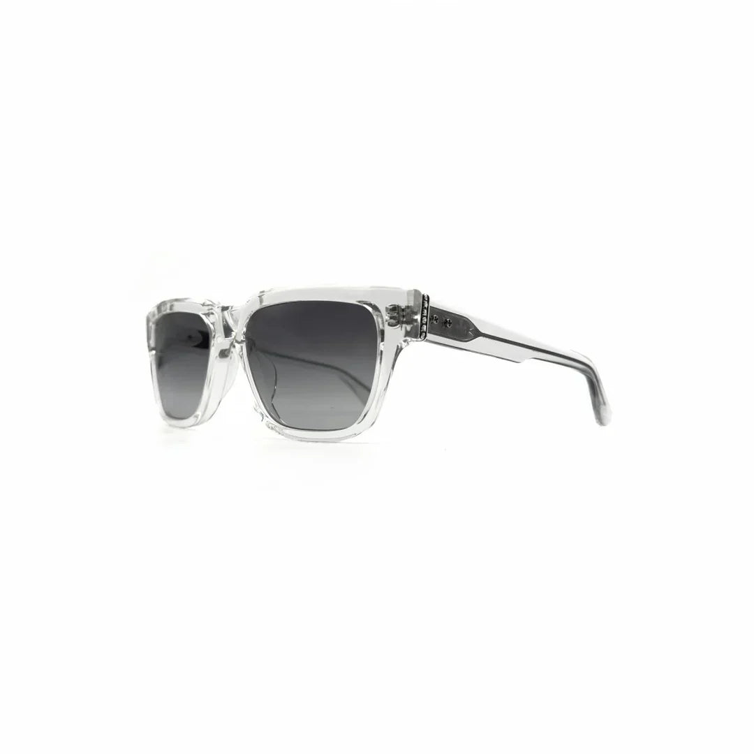 Chrome Hearts MIDIXATHRILL I CRYS シルバーサングラス