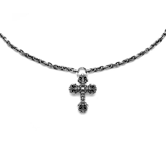 Chrome Hearts ペーパーチェーンネックレス(ダガーペンダント付き)