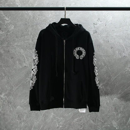 Chrome Hearts ジップアップ パーカー K5001 