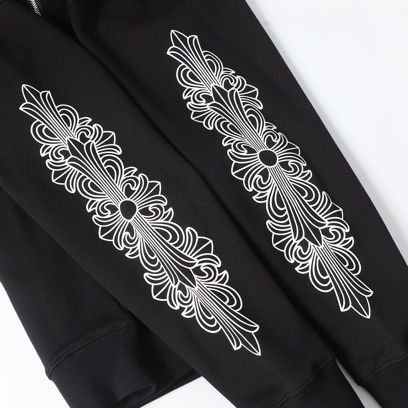 Chrome Hearts ジッパー付きスウェットシャツ 5016 