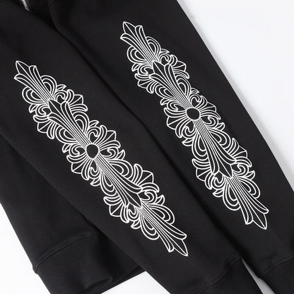 Chrome Hearts ジッパー付きスウェットシャツ 5016 