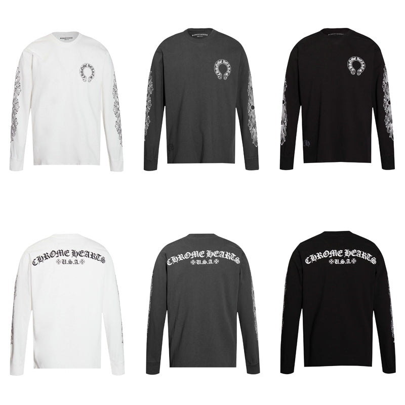 Chrome Hearts メンズ 長袖Tシャツ スウェットシャツ K8005 