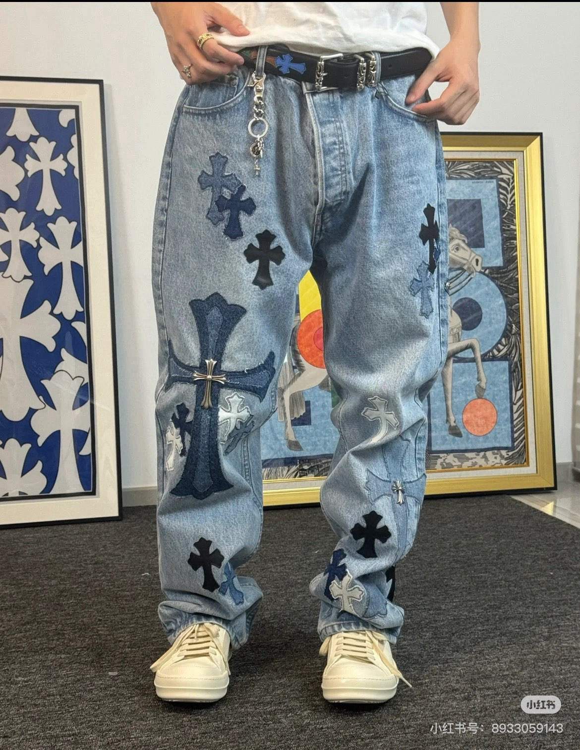 Chrome Hearts パンツ 8085 