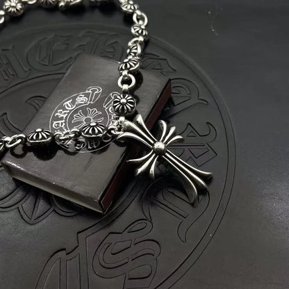 Chrome Hearts ロゴネックレス -9