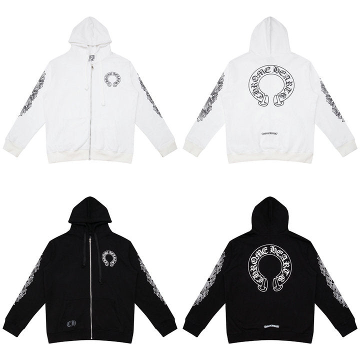 Chrome Hearts ジップアップ パーカー K5001 