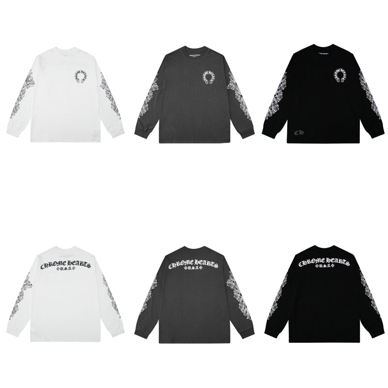 Chrome Hearts メンズ 長袖Tシャツ スウェットシャツ K8005 