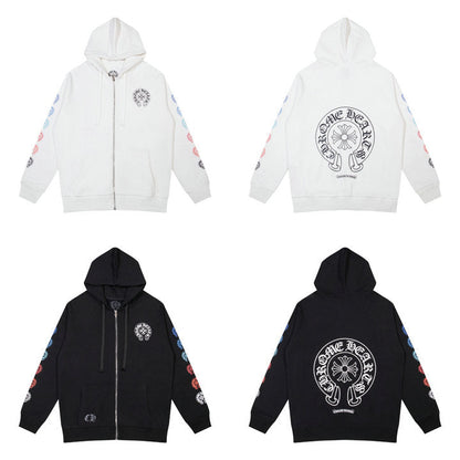 Chrome Hearts ジップアップ パーカー K5011 