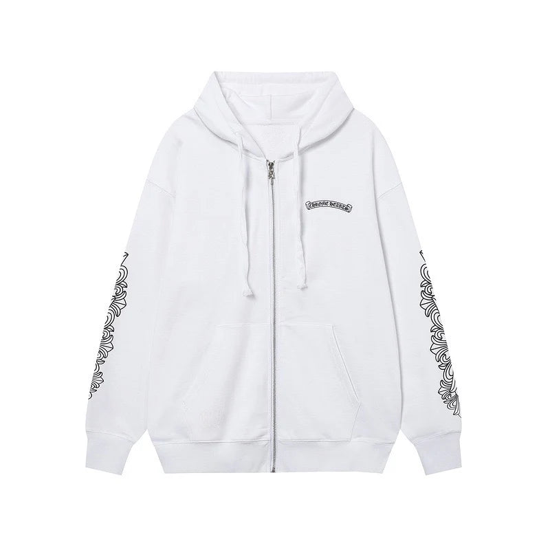 Chrome Hearts ジッパー付きスウェットシャツ 5016 