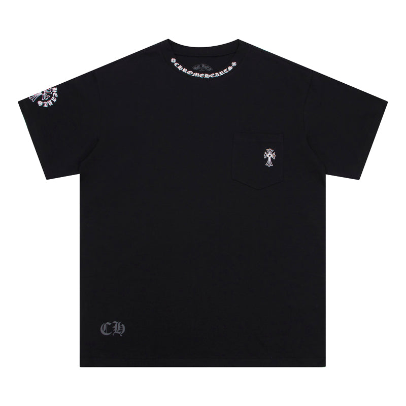 Chrome Hearts ネックロゴTシャツ K6022 