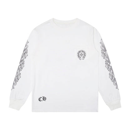 Chrome Hearts メンズ 長袖Tシャツ スウェットシャツ K8008 