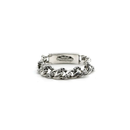 Chrome Hearts ダガーID ファンシーリンククリップブレスレット -9