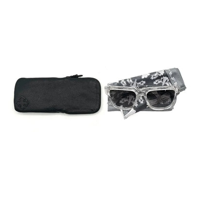 Chrome Hearts MIDIXATHRILL I CRYS シルバーサングラス