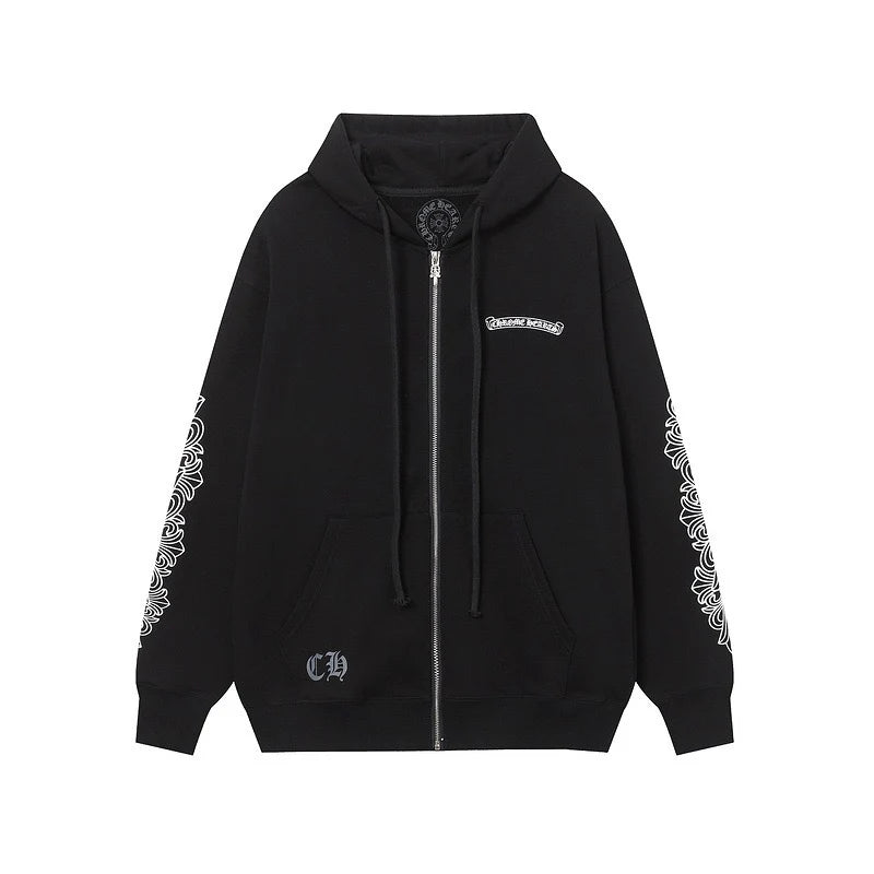 Chrome Hearts ジッパー付きスウェットシャツ 5016 